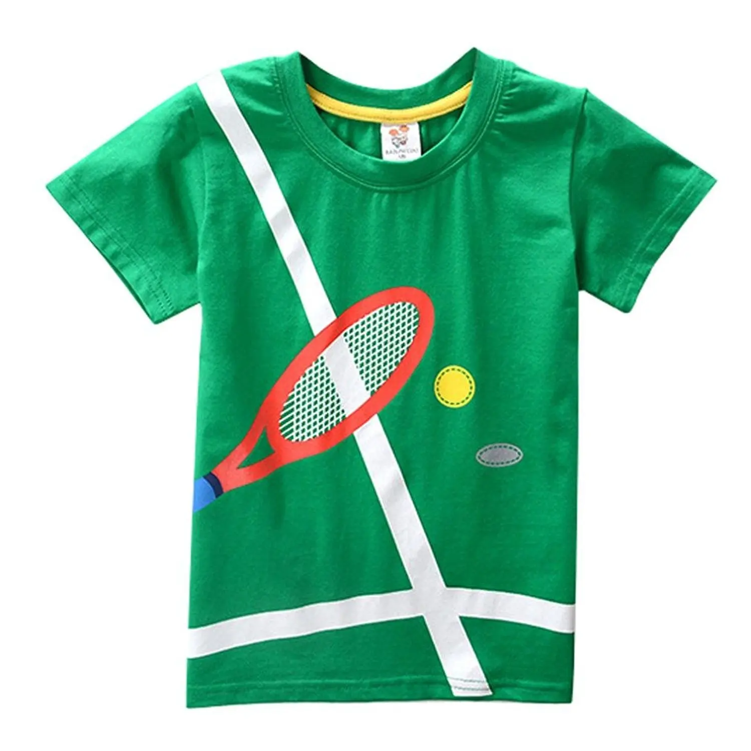 Toddler Kids Baby Boys Girls Clothes Short Sleeve Tops Blous 1-5 Years Pollyhb Baby Boy Girl T-Shirt