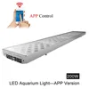 Programmable 200W LED aquarium light for fish/reef tank 36 inch app control on phone