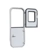 single leaf aluminium marine door for boat ship