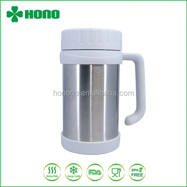 500ML Customized OEM stainless steel double wall thermos cuo accessories for tea and coffee for wholesale