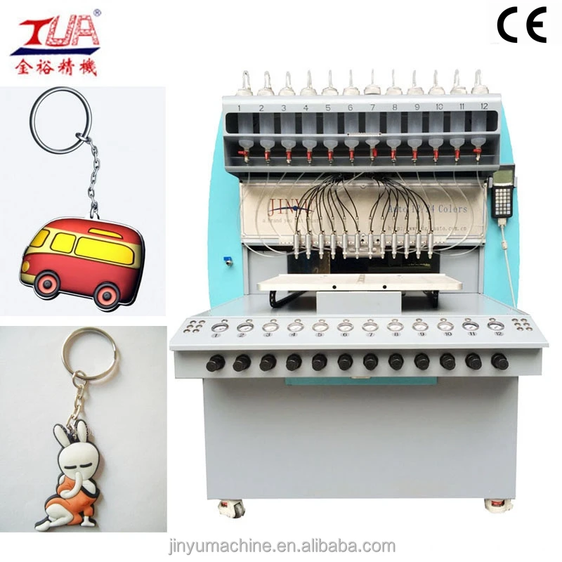 New Automatic dispenser keychain making machine