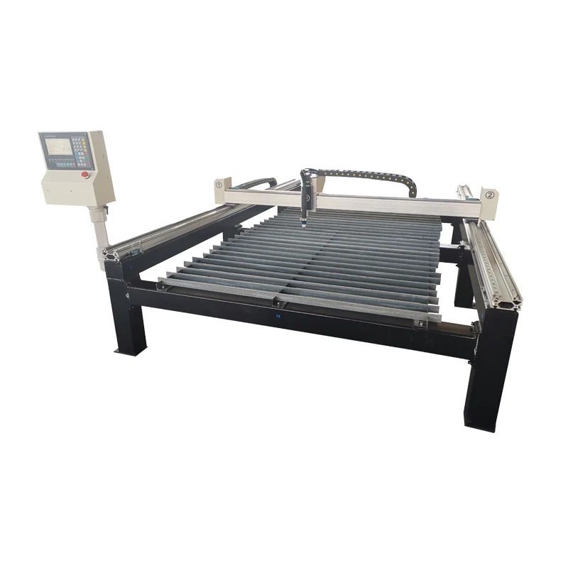 disassemble sheet steel table plasma cnc cutting machine