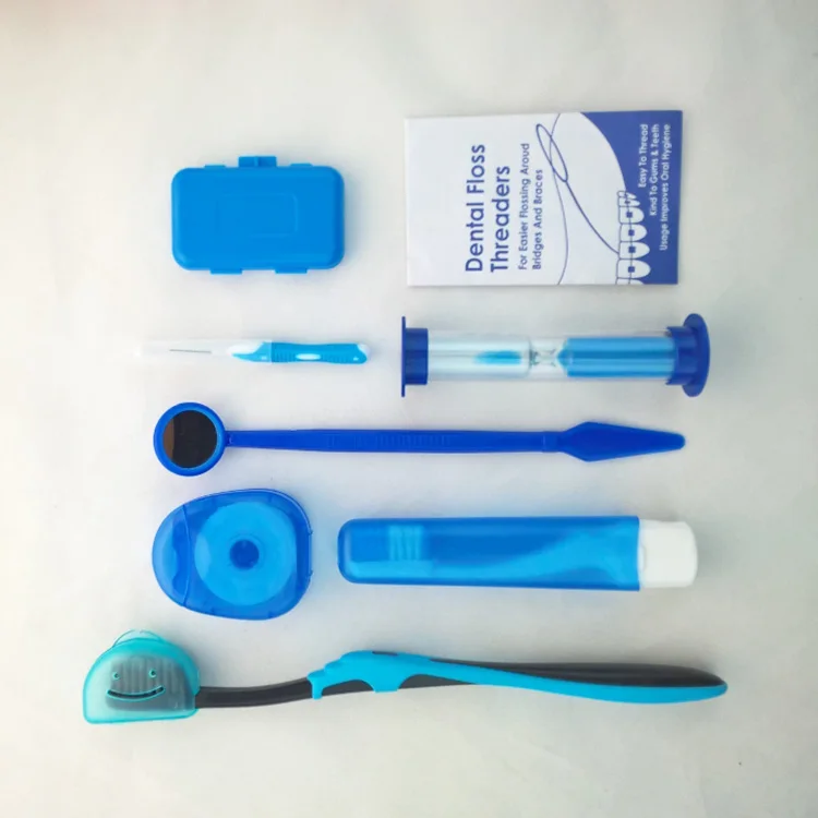8pcs Orthodontic Care Kit Dental Toothbrush Travel Kit Buy Dental