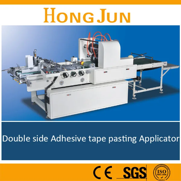 Automatic Double Sided Self Adhesive Tape Pasting Machine/ Stick Tape
