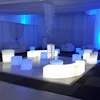 bar bench seating / led glow party curved bench (cbs120)