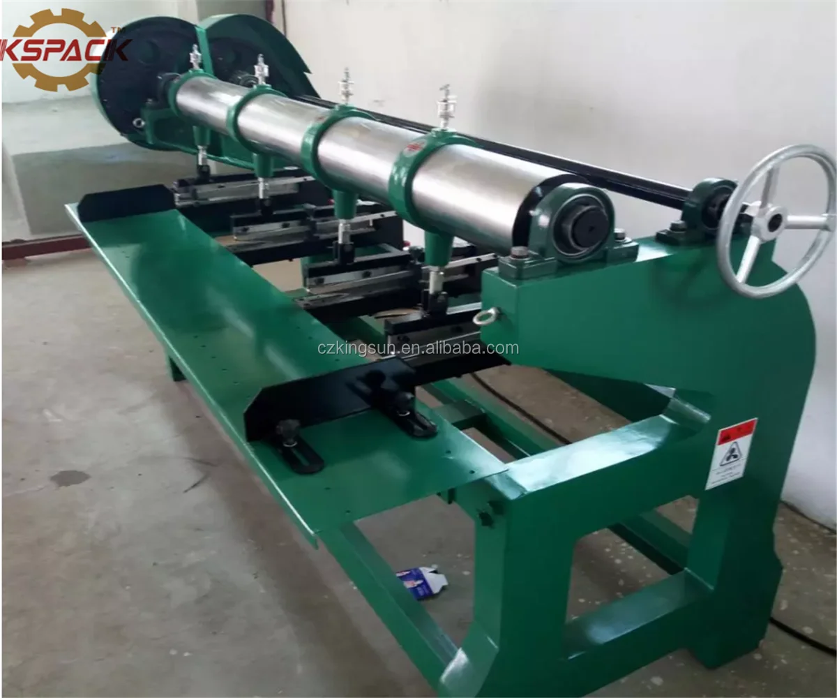 Four Knives Manual Slotting Machine For Corrugated Carton Box/manual