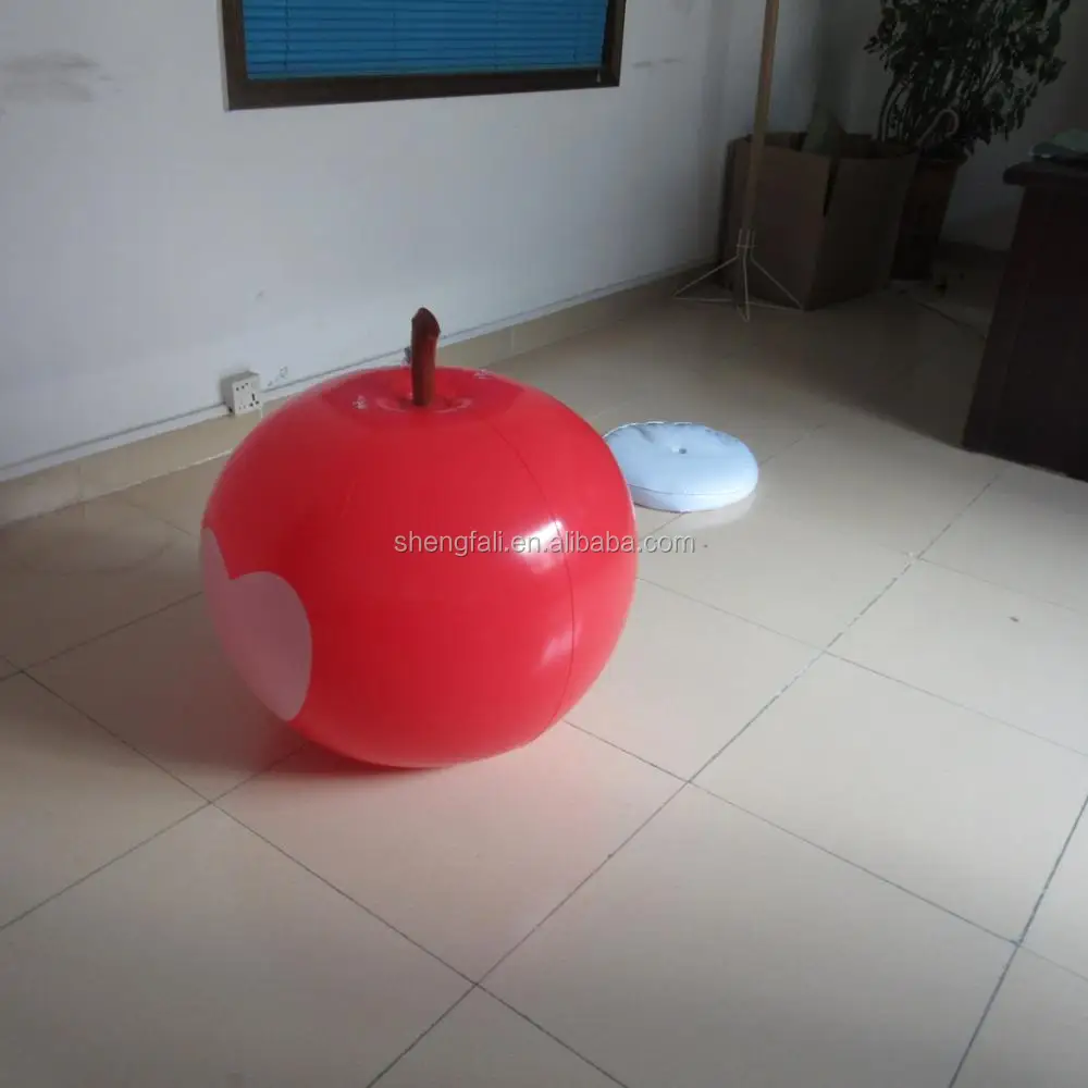 Big Plastic Pvc Apple Inflatable Friut Red Apple For Promotion Buy
