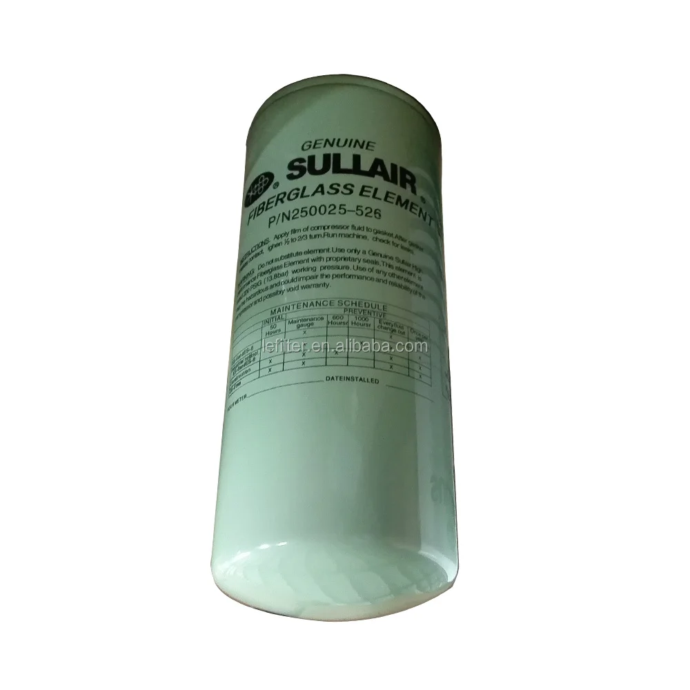 Sullair Replacement Lube Oil Filter 250025-525 For Sullair Air ...