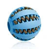Dog Chew Toys Brushing Stick Dog Food Treat Feeder Tooth Cleaning Ball for Pets Interactive Training Playing