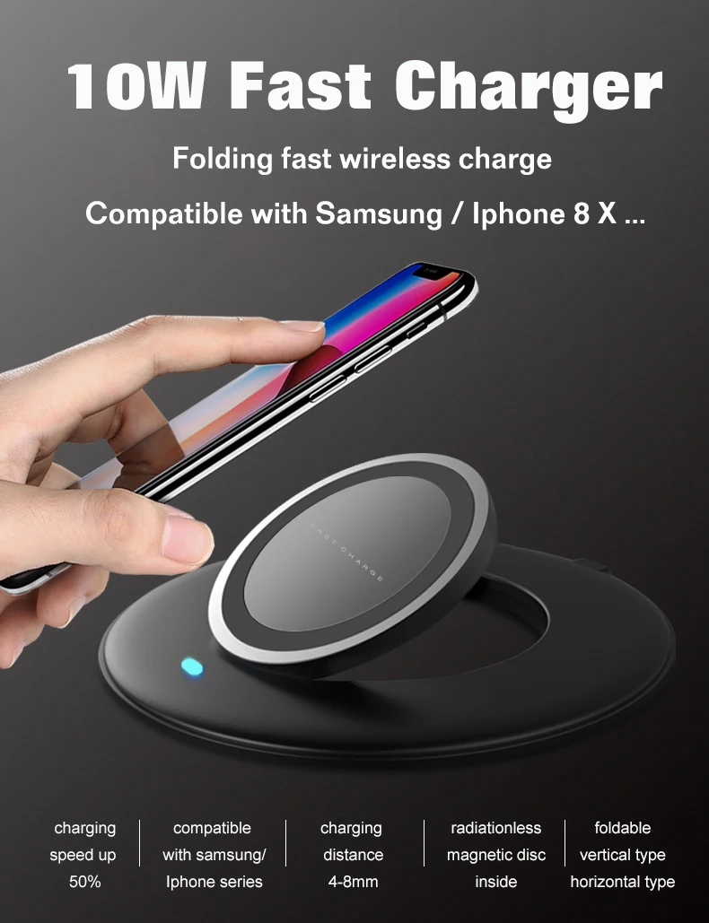 Universal Wireless Charging Power Pad For Xiaomi For Huawei - Buy ...