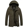 New Fashion 100% Cotton Men's Army Jacket with Fleece