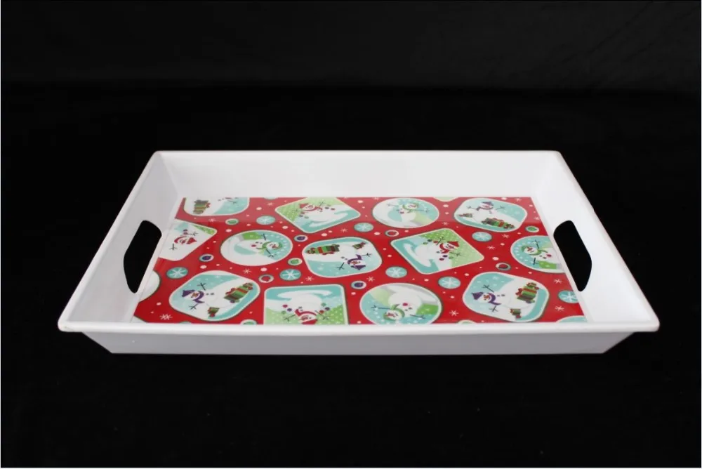 100% melamine tray