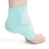 ZRWA16B Plantar fasciitis socks Gel Heel Socks Toe Open Moisturizing Silicone Heel Sleeve for Dry Hard Cracked Skin Spa