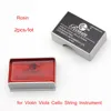 new High Quality String Bow Rosin Colophony Pitch Friction-increasing Resin for Violin Viola Cello String Instrument 2pcs/lot