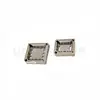 Simple assemble smt type ic card connector with blade switch