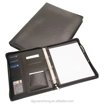 wholesale office fancy leather ring binders with any logo for office school hospital buy fancy leather ring binders wholesale office set leather office binders