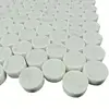 complete selection of natural stones chinese white basket weave marble mosaic tile black 2 inch mosaic tile