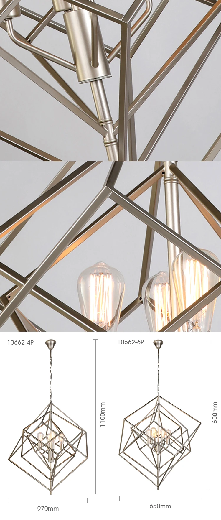 Modern iron chandelier Italian gold dining room hanging kitchen art design pendant lamp