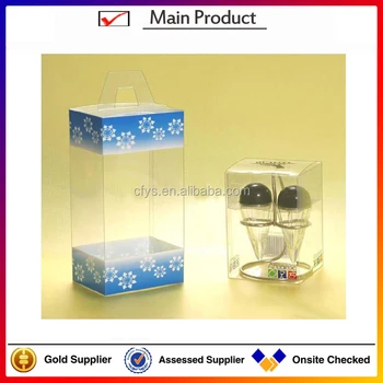 clear pvc display boxes