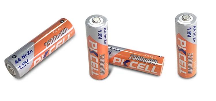 High Quality Nickel Zinc 1.6v 2500mwh Nizn Aa Rechargeable Battery ...