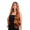 2019 Fashion trends long synthetic wigs high temperature top quality synthetic lace front wigs