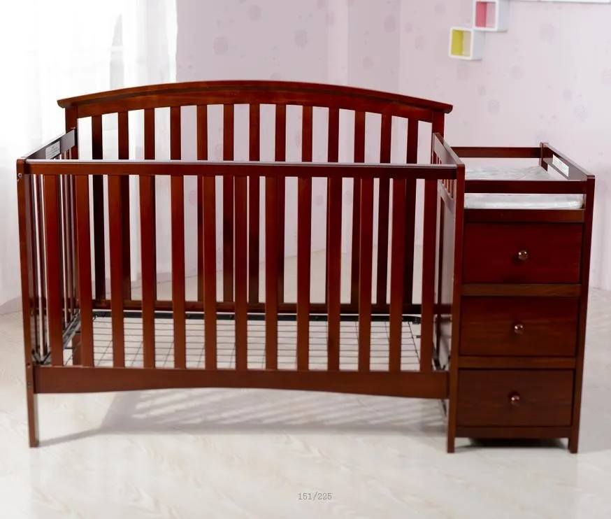 Baby Crib With Changing Table /baby Crib/changing Table Buy Baby Crib