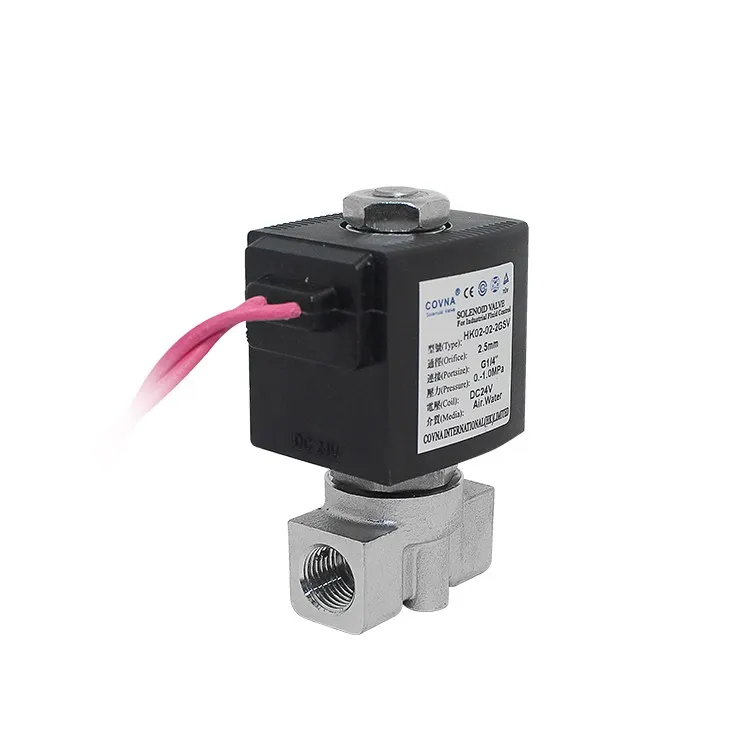 Low Price 2 Way Stainless Steel 12v Diesel Fuel Solenoid Valve Buy