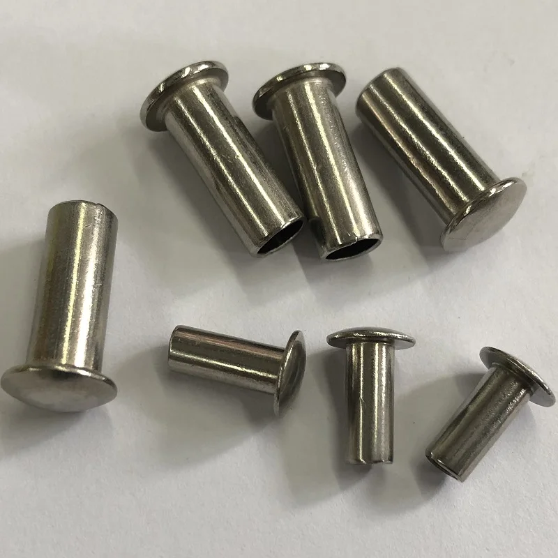 High Quality Oval Truss Head Semitubular Hollow Rivet 304 Stainless