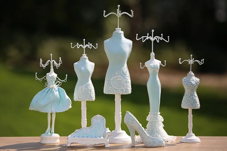 Mannequin Model Jewelry Stand Rack Holder Doll Display Stand 