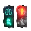 LED pedestrian signal light with timer