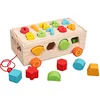 Wholesale Wooden Montessori Math learning Educational shape digital matching kids toys