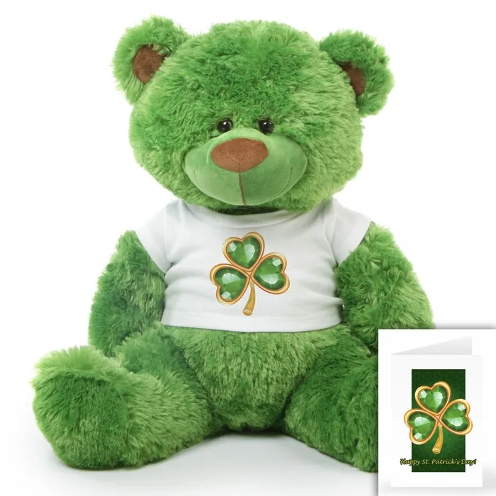 St Patrick's Day Stuffed Animals/life Size Personalized Teddy Bear