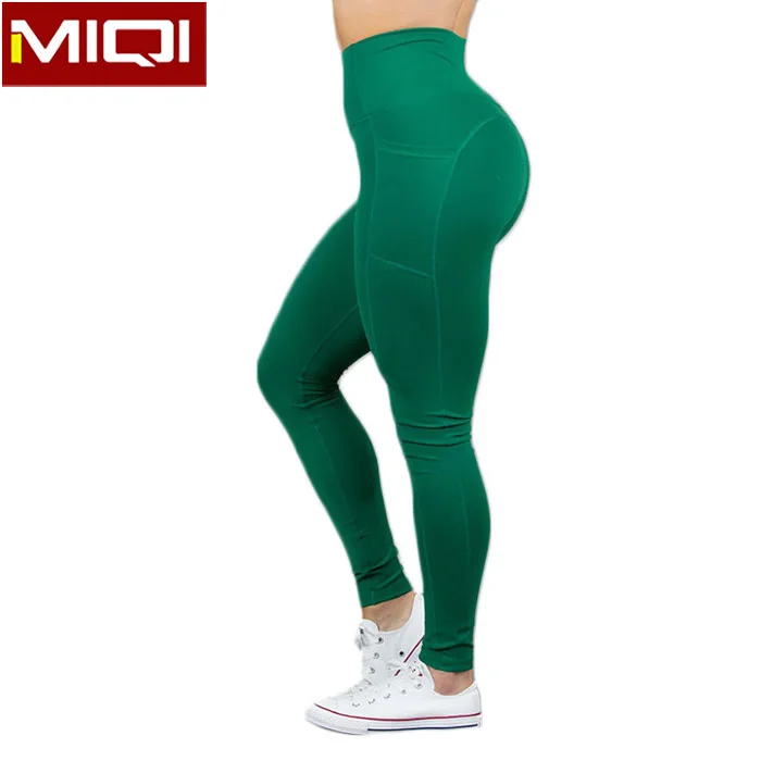 green workout tights