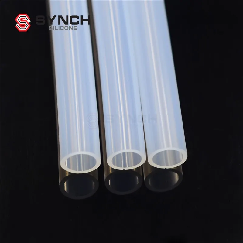 0.8mm Id Small Micro Bore Heat Resistant Medical Grade Thin Wall Clear