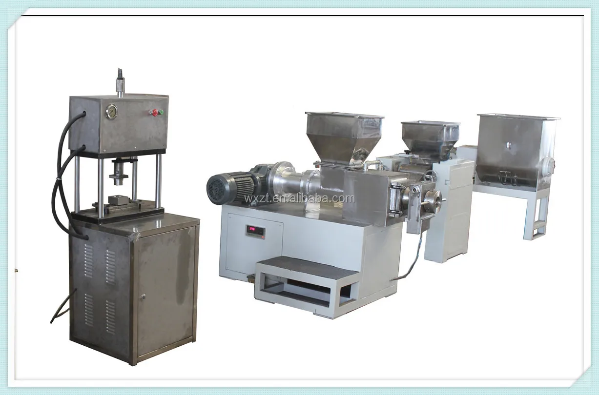 Competitive Price of toilet soap making machine equipment 500kg per hour production line CE certified from Wuxi.jpg