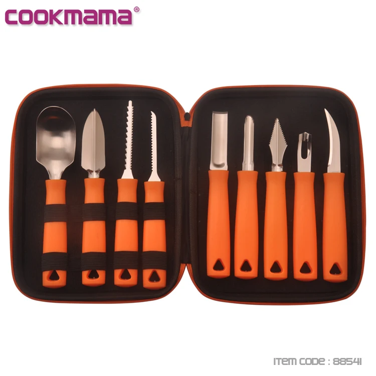 8 Pcs Professional Pumpkin Carving tools kit