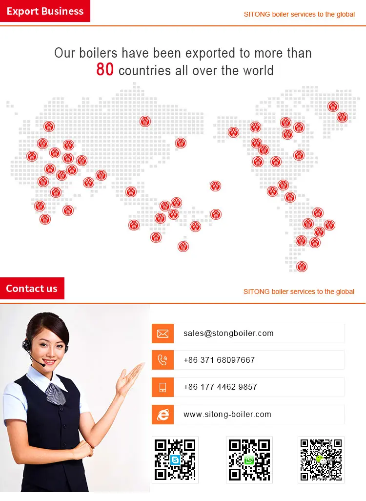 contact us of Competitive Price Horizontal Diesel Natural Gas Fired Industrial Thermal Oil Boilers