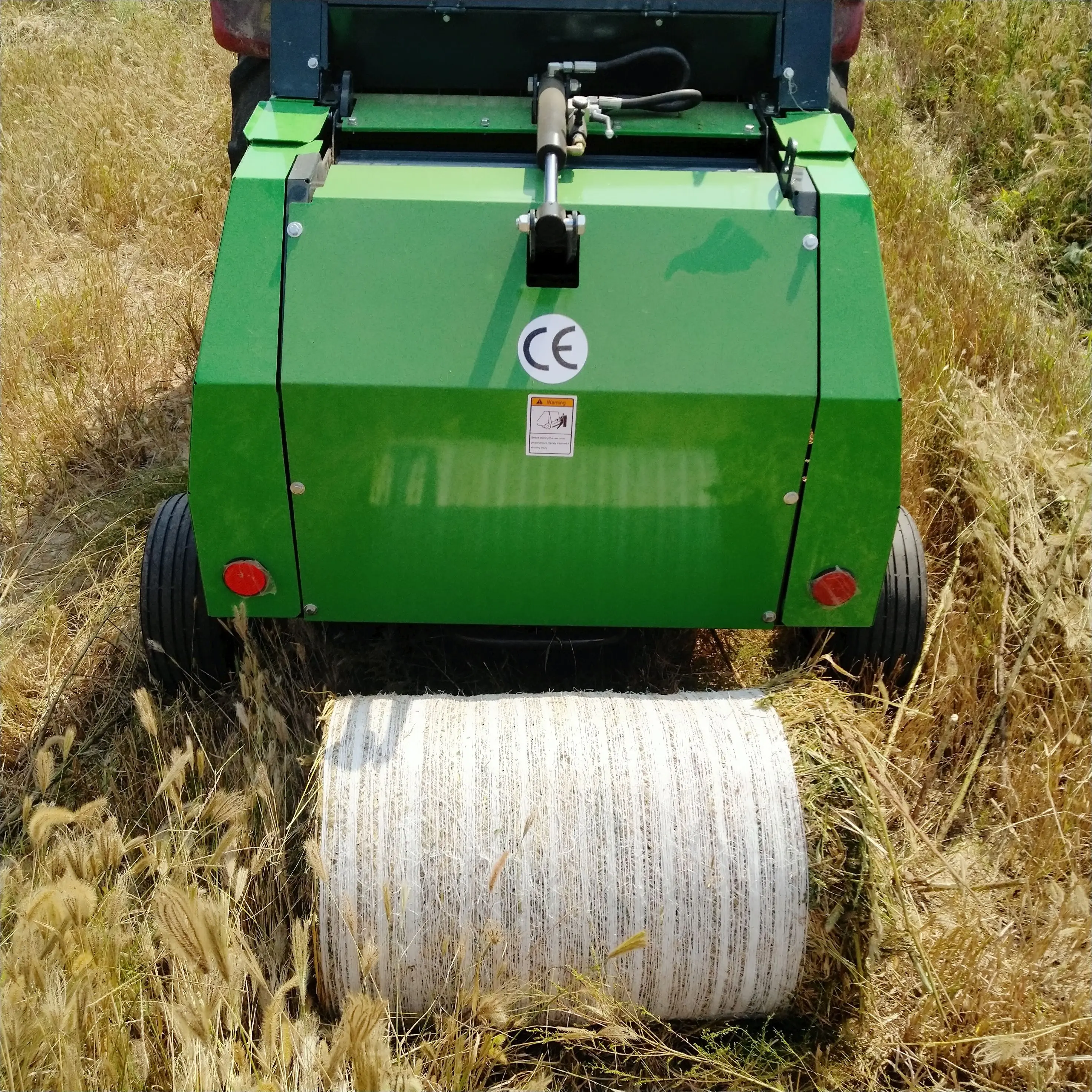 農業機械乾草打包機手扶拖拉機圓網圓形秸稈嘿打包機 - buy hay baler