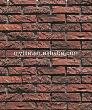 Red Brick Stone Wall Tile For Exterior House Red Brick Stone Wall Tile For Exterior House