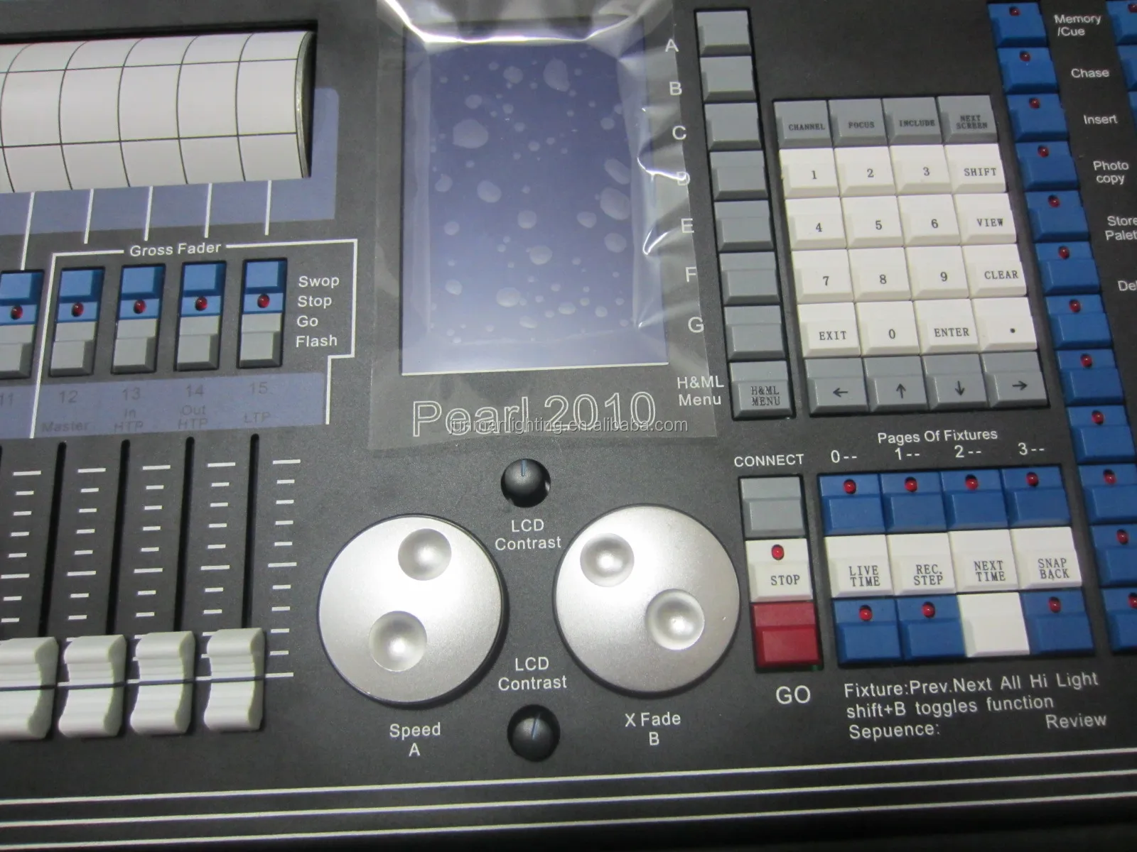 Pearl 2010 DMX Disco Stage Light Controller Wifi Wireless DMX Dimmer Console