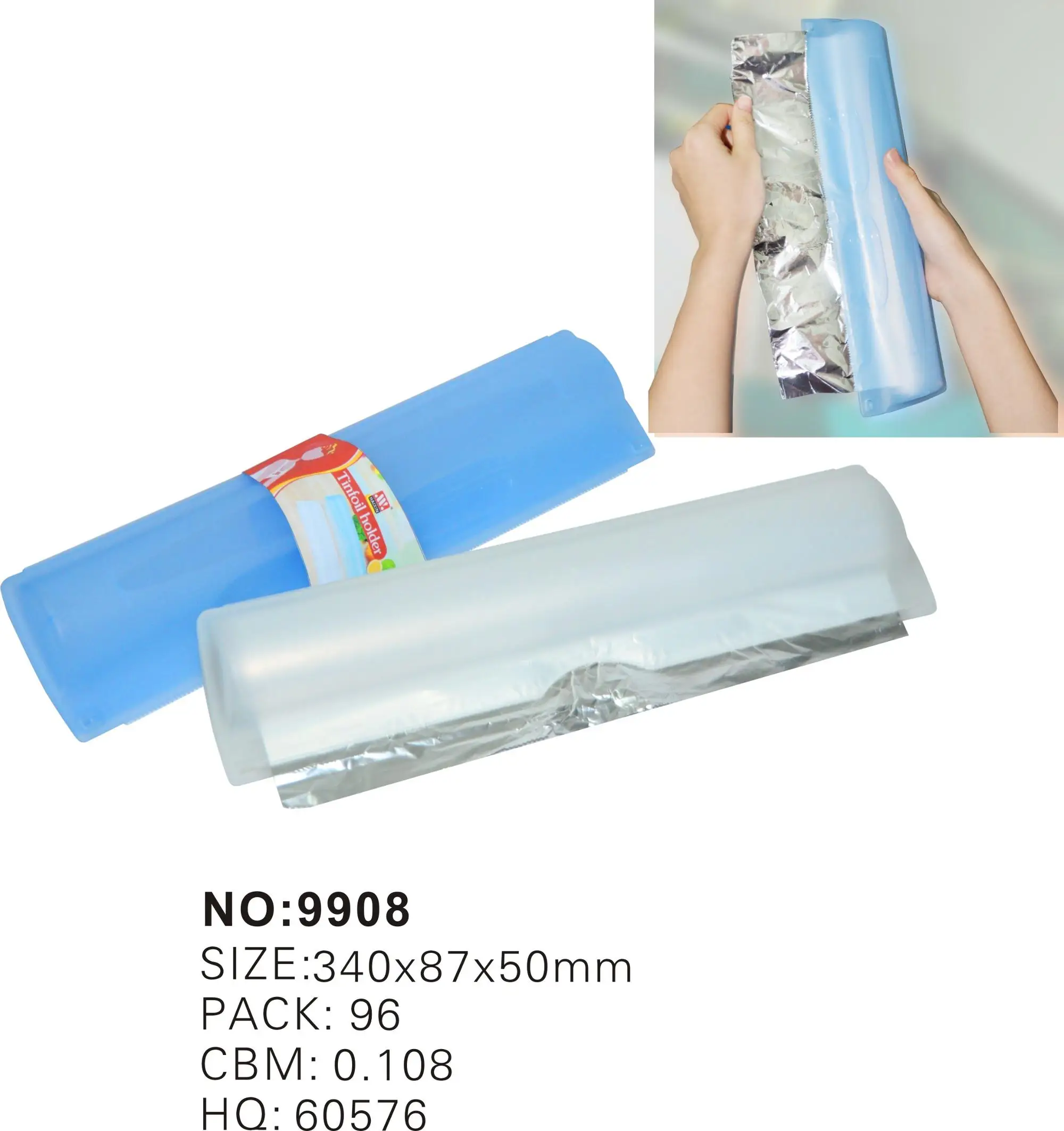 Haixing Plastic Aluminum Foil Holder Wrapping Paper Cling Film