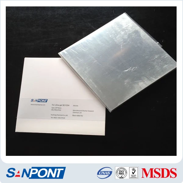 Sanpont Msds Approval Silica Gel 60 Coating Aluminum Tlc Plate Buy