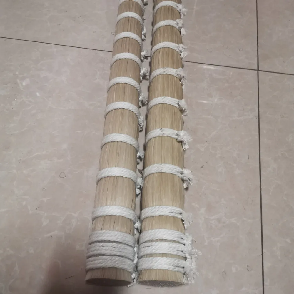 white horse tail hair