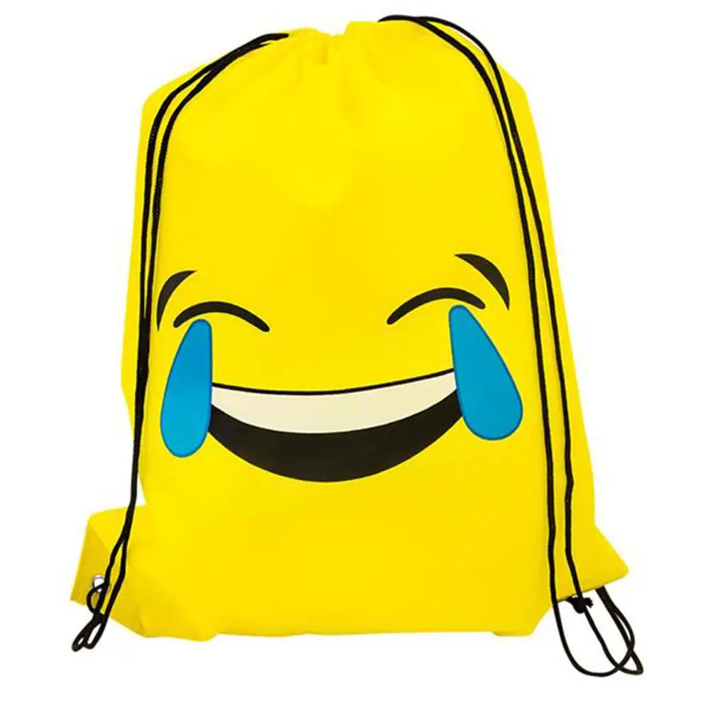 emoji drawstring bags