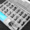 WholesaleHot Cake Decorating Supplies Kit Stainless Steel Icing and Frosting Tips Set Baking Tool Piping Cake Nozzle