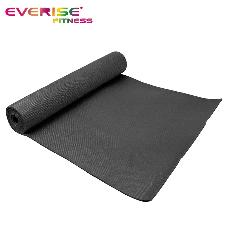 Eco Label Private High Density Custom Size Black Yoga Mat - Buy Black