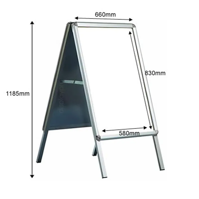 Advertising Portable Aluminum A1 Frame Poster Display Stand Buy