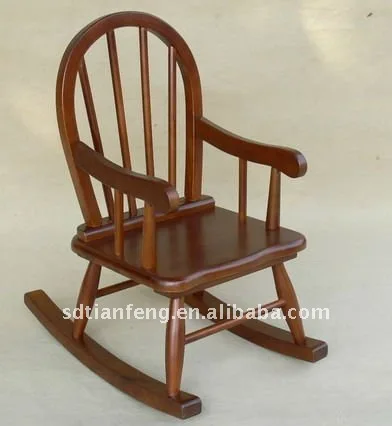 wooden rocking chair baby