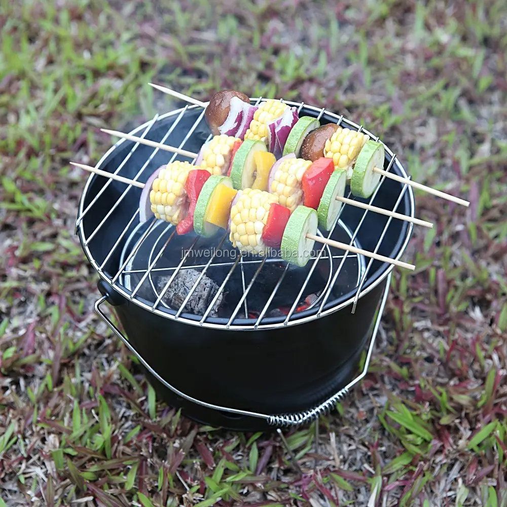 Stainless Steel Stoves Charcoal Grill Portable Bbq Barrel Outdoor