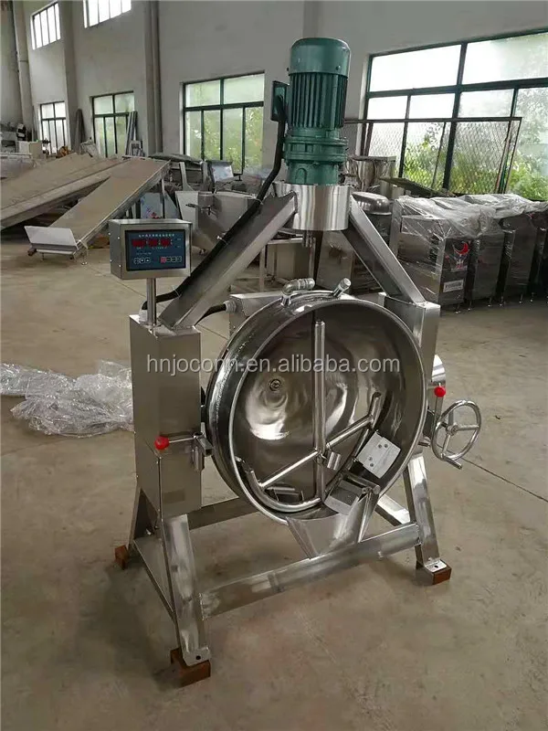 Hard Candy Cooking Pot / Sugar Melting Jacketed Kettle / Sirop Steam